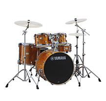 Yamaha Stage Custom Birch Honey Amber Studio SBP0F5HA Drumkit