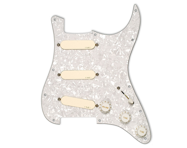 Complete Pickup Set EMG DG20 David Gilmour Ivory/White Pearl