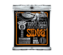 Ernie Ball 3115 Titanium Coated 010-052 Electric guitar strings