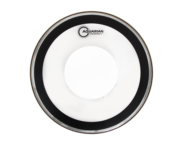 Aquarian PFPD16 Perfomance II Dot Clear 16" Tom Head