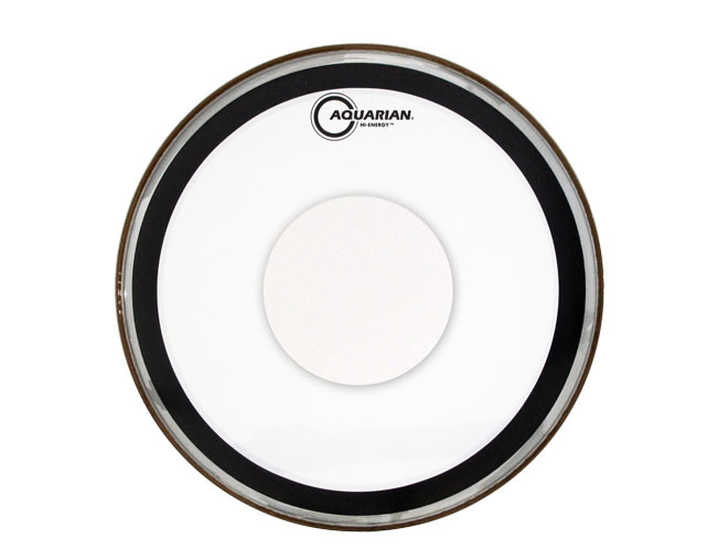 Pele Tarola 14" Aquarian HE14 Hi-Energy Dot top Clear