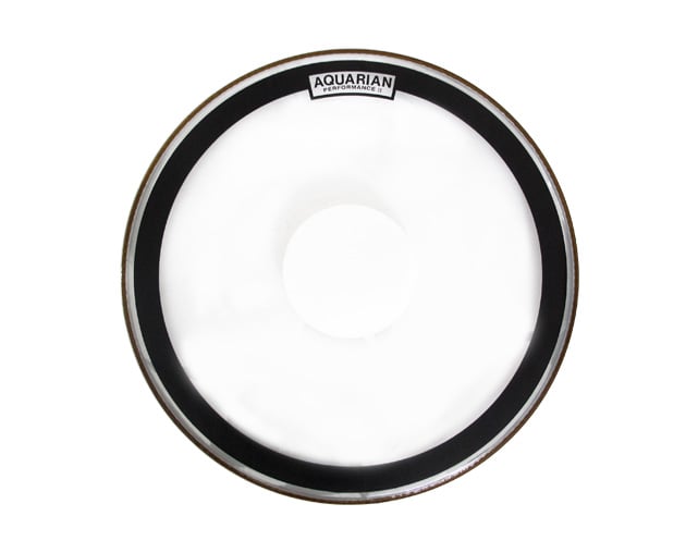 Parche de Bombo 22" Aquarian PFPD22 Perfomance II Dot Clear