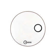 Aquarian RSM24WH Regulator Hole 24” Bass Drum Head White