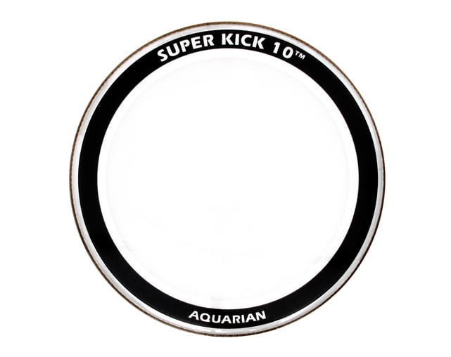 Parche para Bombo 22" Aquarian SK10 Super Kick 10 Clear