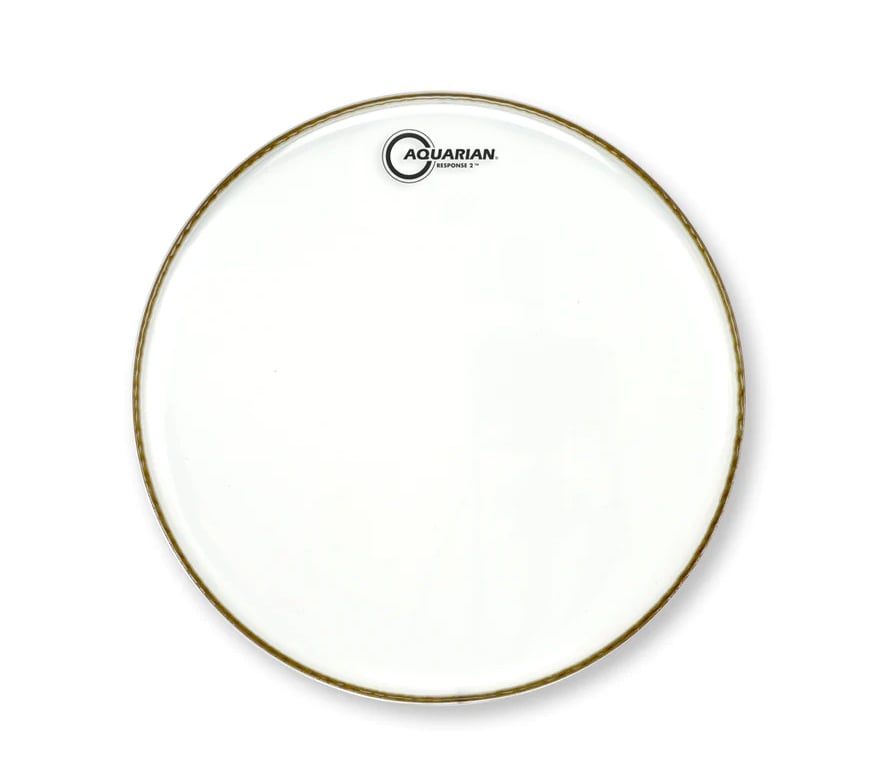 Parche para Bombo/Tom 20" Aquarian RSP2 Response 2 Clear