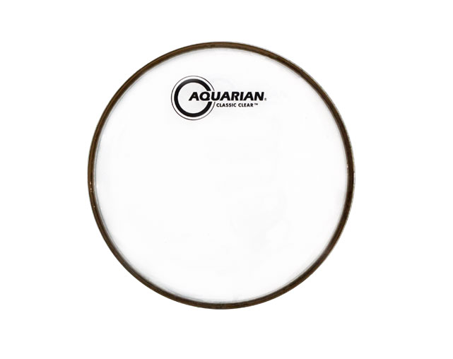 Parche de Tom Aquarian CC8 Classic Clear 8"