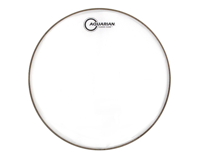 Aquarian CC13 Classic Clear 13" Tom Head