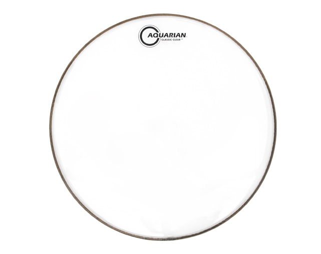Parche de Tom Aquarian CC16 Classic Clear 16"