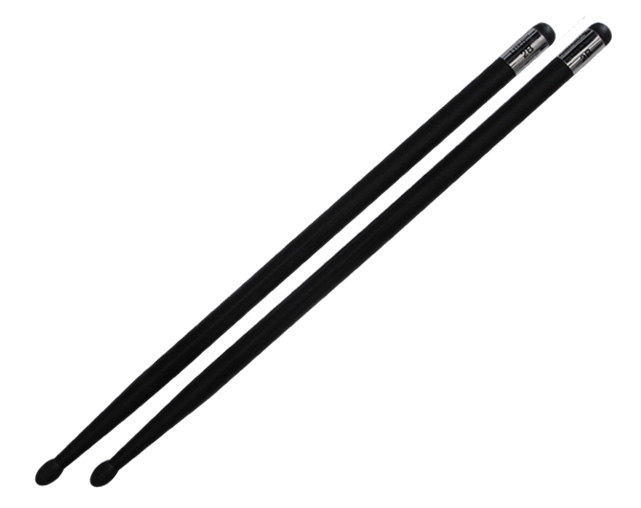Aquarian 2B Black Lites Graphite (pair) Nylon Drumsticks