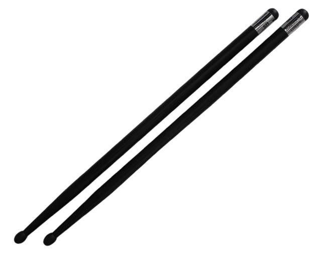Aquarian 5B Black Lites Graphite (pair) Nylon Drumsticks