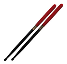 Aquarian 5BG Black / Red Concert Graphite Grip (pair) Nylon Drumsticks