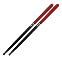 Aquarian 3AG Black / Red Lites Graphite Grip (pair) Nylon Drumsticks