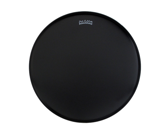 Aquarian JD16 Jack DeJohnette Coated Black 16" Tom Head