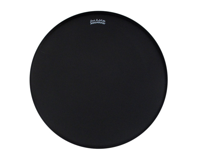 Aquarian JD18 Jack DeJohnette Coated Black 18" Tom Head
