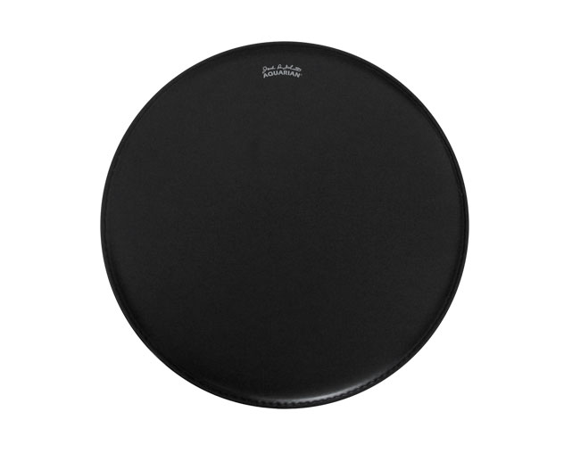 Aquarian JD18B Jack DeJohnette Coated Black 18" Bass Drum head