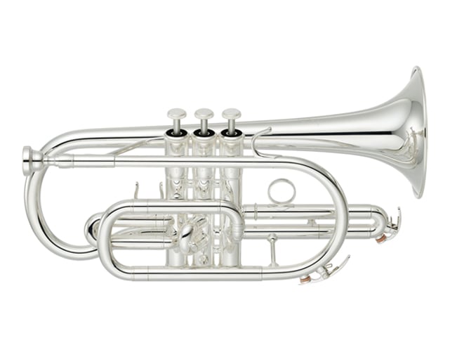YAMAHA コルネット(Bb) YCR-4330GS [2] Yamaha YCR4330GS II Cornet Silver | Ludimusic