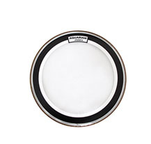 Pele Bombo 20" Aquarian SX20 StudioX Clear