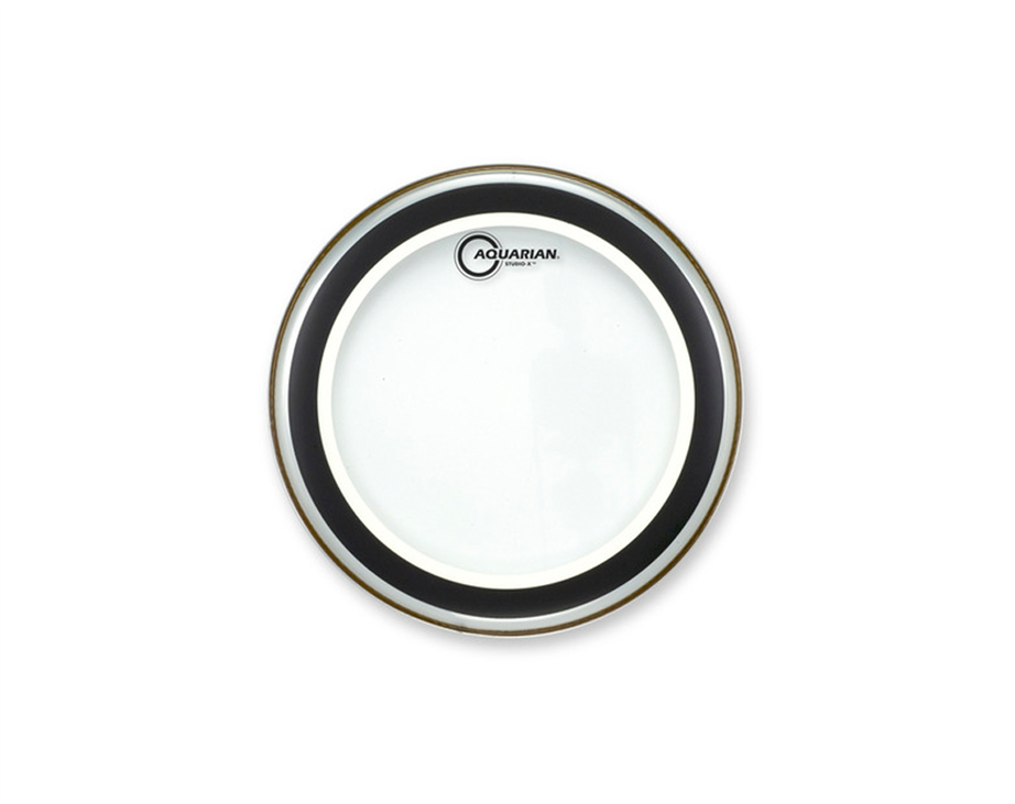 Parche para Bombo 28" Aquarian SX StudioX Clear