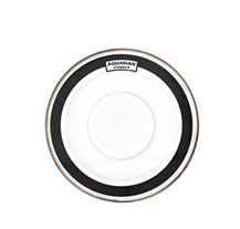 Parche para Bombo 16" Aquarian SXPD StudioX Clear Power Dot