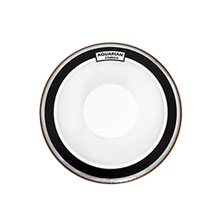 Pele Bombo 18" Aquarian SXPD18B StudioX Clear Power Dot