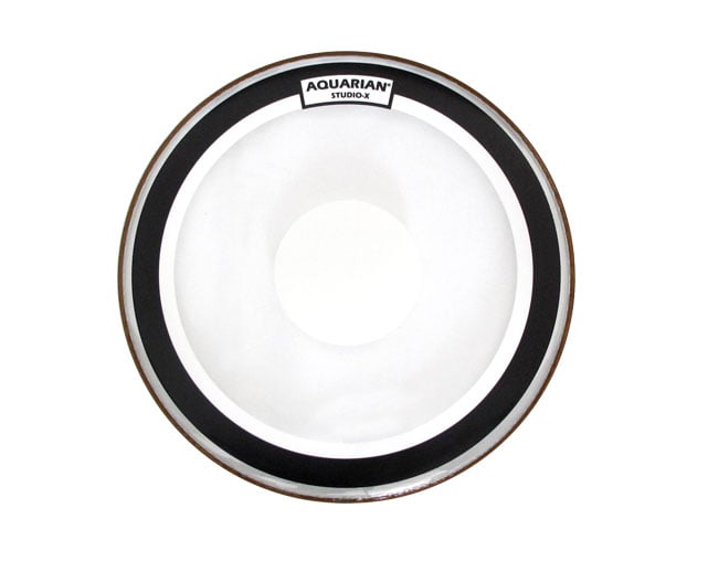 Pele Bombo 20" Aquarian SXPD20 StudioX Clear Power Dot