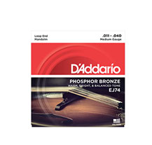 D'Addario EJ74 011-040 Mandolin String Set
