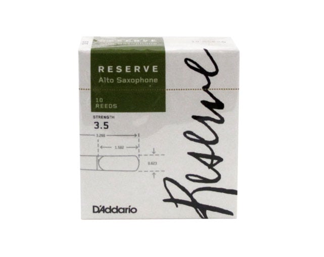 Palheta Sax Alto 3.5 D'Addario Reserve