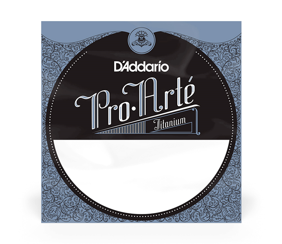 D'Addario T4501 Titanium 1th E Normal Tension Individual Classic Guitar String