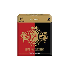 Rico Grand Concert Thick Unfiled 3.5 10 UN Bb Clarinet Reed