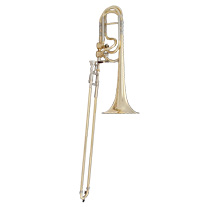 Bach 50A3L Lacquered Hagmann Bb/F/G bass trombone