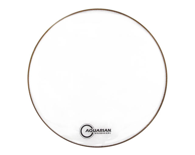 Pele Bombo 24" Aquarian CC24 Classic Clear