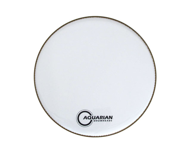 Aquarian CC18BW Classic White 18" Bass Drum head