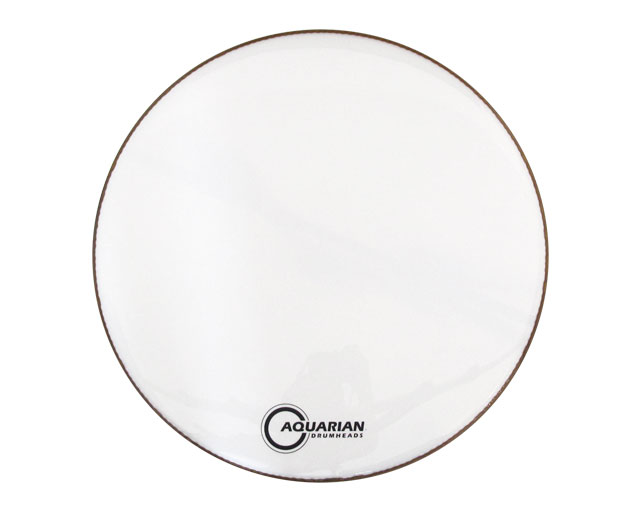 Parche para Tom/Bombo 24" Aquarian CC Classic Blanco