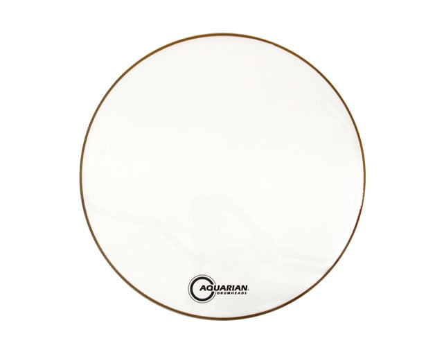 Parche para Tom/Bombo 26" Aquarian CC Classic Blanco