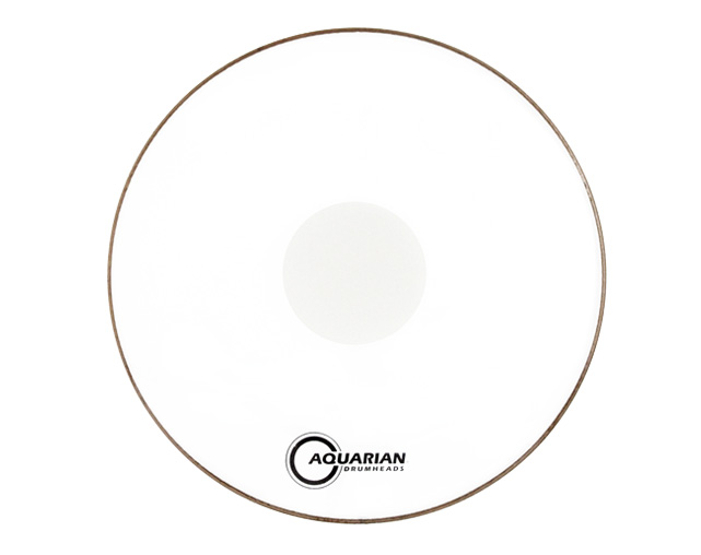 Aquarian CCPD22 Classic Clear 22" Power Dot kick/tom head