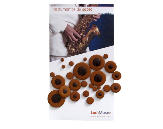 Gewa 730760 Soprano Sax Pad Set
