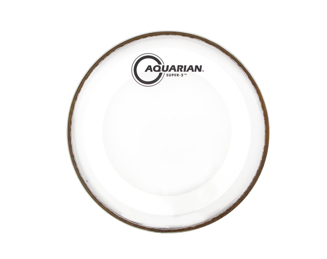 Aquarian MRS28 Super2 X-Ring 8" Clear Tom Head