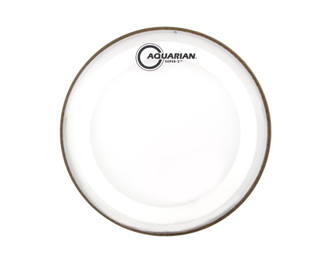 Aquarian MRS210 Super2 X-Ring Clear 10" Tom Head