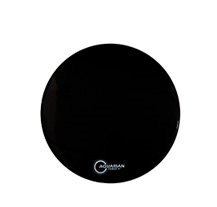 Aquarian Force II Video Gloss 24" FR24BK Black Bass Drum head