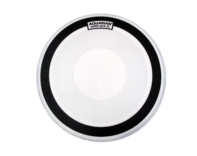 Pele Bombo 16" Aquarian SKIII16 Superkick III Coated Dot