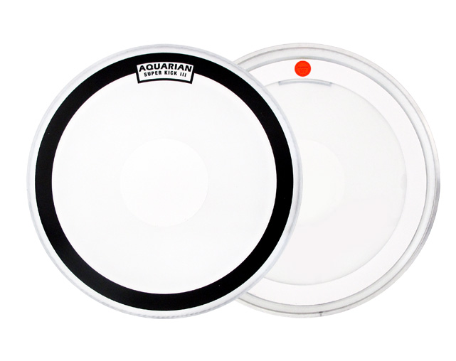 Parche para Bombo 20" Aquarian SKIII20 Superkick III Coated Dot