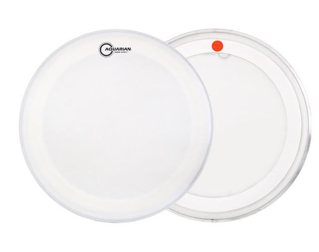 Pele Bombo 20" Aquarian TCSKI20 Texture Coated SuperKick I White
