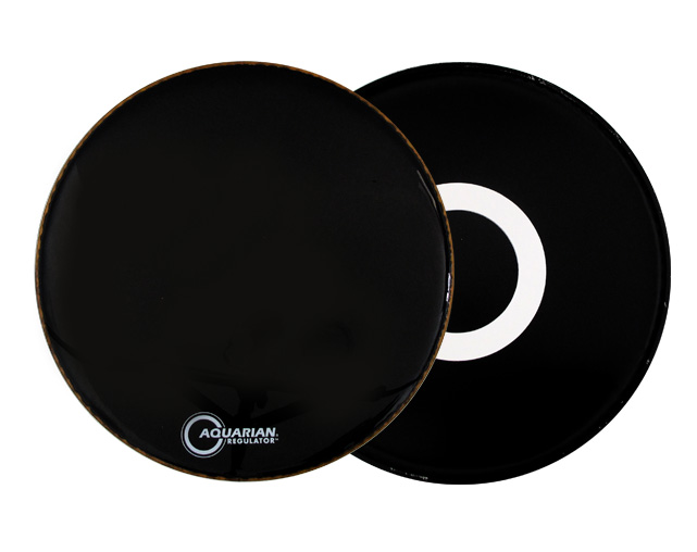 Pele Bombo 24" Aquarian RF24BK Regulator Full Head Black