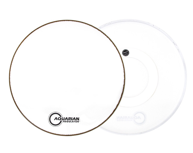 Pele Bombo 20" Aquarian RF20W Regulator Full Head White