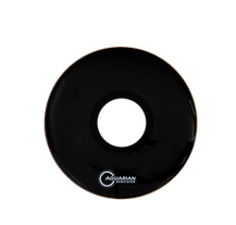 Aquarian RPT22BK Regulator 7"Hole Black 22" Bass Drum head