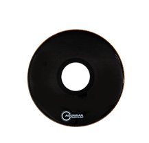 Aquarian RPT24BK Regulator 7"Hole Black 24" Bass Drum head