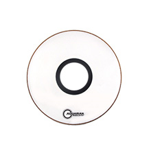 Aquarian RPT24W Regulator 7"Hole White 24" Bass Drum head