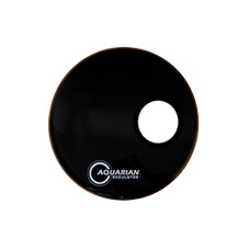 Pele Bombo 16" Aquarian RSM16BK Regulator 4 3/4"hole Black
