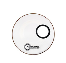 Parche para Bombo 16" Aquarian RSM16W Regulator 4 3/4" Hole White