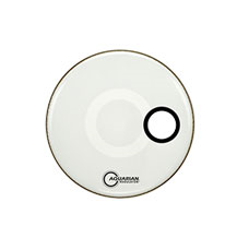 Pele Bombo 18" Aquarian RSM18W Regulator 4 3/4"hole White